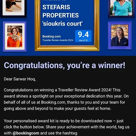 Stefaris 'sioukris Court' 公寓 *